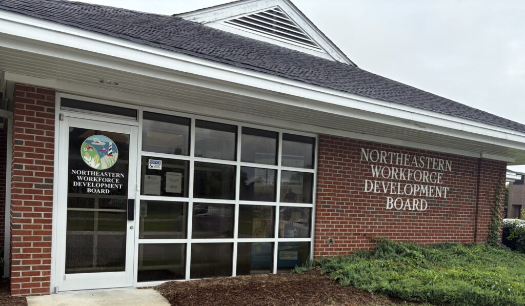 Northeastern Workforce Development Board office in Hertford.